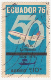 Південна Америка Южная Америка ^/--/^ Эквадор  1976 г.№ 1730 гашеная ^_^^^ Еквадор 1976 р. No 1730 гашена - фото фото фото
