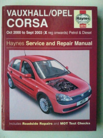 Авто, Мото література Авто, Мото литература ^/--/^ Opel Vauxnal. Corsa. 2000-2003 рр. ^_^^^ Opel Vauxnal. Corsa. 2000-2003 гг. - фото фото фото
