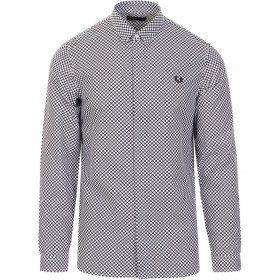 Сорочки Рубашки ^/--/^ Новая рубашка в горошек &amp;apos;Fred Perry&amp;apos; 42-44 /--/ р ^_^^^ Нова сорочка в горошок &amp;apos;Fred Perry &amp;apos; 42-44 /--/ р - фото фото фото