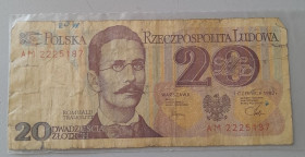 Польща Польша ^/--/^ 20 злотых 1982 Польша ^_^^^ 20 злотих 1982 Польща - фото фото фото