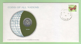 Гайана Гайана ^/--/^ ГАЙАНА : монета 25 центов 1979 год конверт из серии &amp;quot;COINS OF ALL NATIONS&amp;quot; + марка ГАЯНА ^_^^^ ГАЙАНА: монета 25 центів 1979 конверт із серії &amp;quot;COINS OF ALL NATIONS&amp;quot; + марка ГАЯНА - фото фото фото