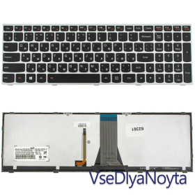 Клавіатури Клавиатуры ^/--/^ Клавиатура для ноутбука LENOVO (G /--/ 50-30, G /--/ 50-45, G /--/ 50-70, Z /--/ 50-70, Z /--/ 50-75, Flex 2-15) rus, black, silve ^_^^^ Клавіатура для ноутбука LENOVO (G /--/ 50-30, G /--/ 50-45, G /--/ 50-70, Z /--/ 50-70, Z /--/ 50-75, Flex 2-15) rus, black, silve - фото фото фото