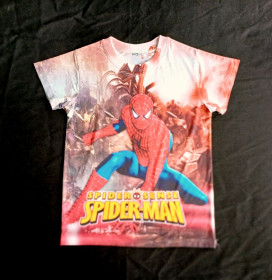Футболки, майки Футболки, майки ^/--/^ Футболка Людина-Павук Spiderman, довжина 53 см. ^_^^^ Футболка Человек-Паук Spiderman, длина 53 см. - фото фото фото