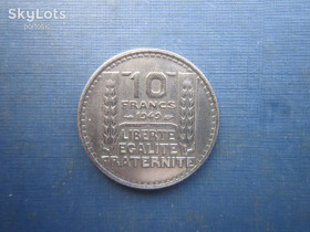 Франція Франция ^/--/^ Монета 10 франків Франція 1949 ^_^^^ Монета 10 франков Франция 1949 - фото фото фото