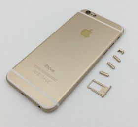 Корпуса на iPhone Корпуса на iPhone ^/--/^ Задняя крышка / Корпус iPhone 6 gold ^_^^^ Задня кришка / Корпус iPhone 6 gold - фото фото фото