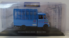 : Закордонні : Зарубежные ^/--/^ Mercedes-Benz L 319 D Biona 1963, Salvat. 1:43 открытый блистер. Мерседес-Бенц 1963 ^_^^^ Mercedes-Benz L 319 D Biona 1963, Salvat. 1:43 відкритий блістер. Мерседес-Бенц 1963 - фото фото фото
