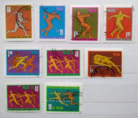 Спорт Спорт ^/--/^ Польша 1966 г - Чемпионат Европы по легкой атлетике в Будапеште, Венгрия ^_^^^ Польща 1966 Чемпіонат Європи з легкої атлетики в Будапешті, Угорщина - фото фото фото
