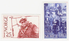 Скандинавія Скандинавия ^/--/^ Норвегия 1978 г.№ 789‑790 ** серия ^_^^^ Норвегія 1978 р. No 789-790 ** серія - фото фото фото