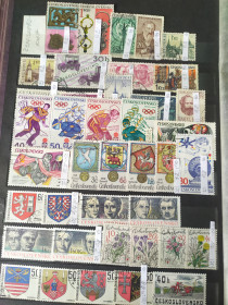 Чехословаччина Чехословакия ^/--/^ Чехословакия, 1958-1979 гг., распродажа коллекции, подборка годового набора ^_^^^ Чехословаччина, 1958-1979 рр., розпродаж колекції, добірка річного набору - фото фото фото