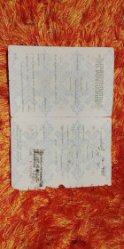 Інше Другое ^/--/^ Свидетельство о рождении РСФСР Госзнак 1953 год. Редкая серия. не заполнено ^_^^^ Свідоцтво про народження РРФСР Держзнак 1953 Рідка серія не заповнена - фото фото фото