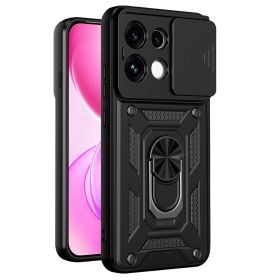 Чохли, бампера Чехлы, бампера ^/--/^ Чохол Fiji Camera Defence для Oppo Reno /--/ 16 F / Reno /--/ 16 FS бампер із захистом камери та підставкою Blac - фото фото фото