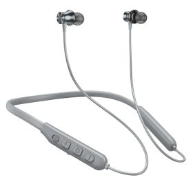 Навушники, гарнітури Наушники, гарнитуры ^/--/^ Навушники Bluetooth Hoco ES /--/ 64 спортивні вакуумні з мікрофоном Grey - фото фото фото