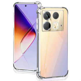 Чохли, бампера Чехлы, бампера ^/--/^ Чохол Fiji Proof для Infinix Note 40 Pro (X /--/ 6850) прозорий бампер з посиленими бортами Transparent ^_^^^ Чехол Fiji Proof для Infinix Note 40 Pro (X /--/ 6850) прозрачный бампер с усиленными бортами Transparent - фото фото фото