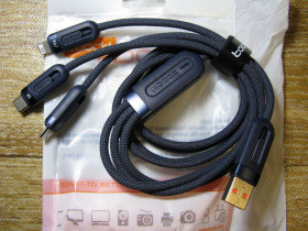 Кабелі Кабели ^/--/^ Toocki 6 /--/ A 3 /--/ in /--/ 1 Кабель для быстрой зарядки USB Type C Type-C ^_^^^ Toocki 6 /--/ A 3 /--/ in /--/ 1 Кабель для швидкої зарядки USB Type C Type-C - фото фото фото