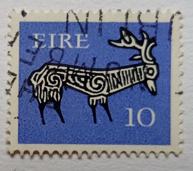 Ірландія Ирландия ^/--/^ Ирландия 1976 Стандарт, 10 /--/ Р, гашеная ^_^^^ Ірландія 1976 Стандарт, 10 /--/ Р, гашена - фото фото фото