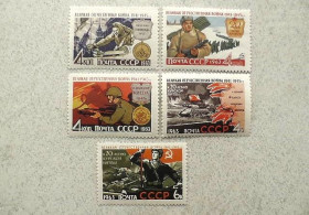 СРСР - СССР - ^/--/^ Серія поштових марок СРСР &amp;quot; Велика Вітчизняна війна &amp;quot; 1963 рік ** ^_^^^ Серия почтовых марок СССР &amp;quot; Великая Отечественная война 1941 - 1945 годы &amp;quot; 1963 год ** - фото фото фото