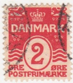 Балтійські країни Балтийские страны ^/--/^ Дания   1905  г. №  50 гашеная ^_^^^ Данія 1905 р. No 50 гашена - фото фото фото
