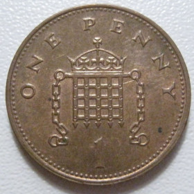 Єлизавета II (після ) Елизавета II (после ) ^/--/^ Велика Британія 1 пенні 1996 року 43120 ^_^^^ Великобритания 1 пенни 1996 года 43120 - фото фото фото