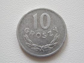 - року - года ^/--/^ Польша 10 грошей 1969 года #14597 ^_^^^ Польща 10 грошей 1969 року #14597 - фото фото фото
