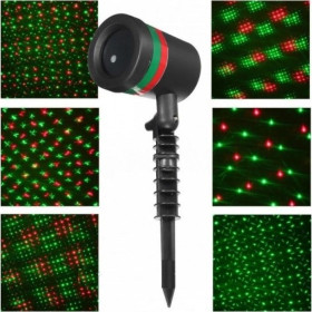 Нічні лампи Ночники ^/--/^ 41606 Уличный лазерный проектор LASER Shower Light ^_^^^ 41606 Вуличний лазерний проектор LASER Shower Light - фото фото фото