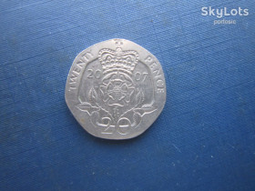 Єлизавета II (після ) Елизавета II (после ) ^/--/^ Монета 20 пенсів Великобританія 2007 ^_^^^ Монета 20 пенсов Великобритания 2007 - фото фото фото
