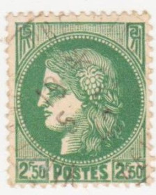 Франція Франция ^/--/^ Франция  1938  г. № 395 гашеная ^_^^^ Франція 1938 р. No 395 гашена - фото фото фото