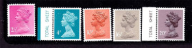 Великобританія Великобритания ^/--/^ Великобритания 1967 - 1969 г MNH - HM QE-II -  стандарт  - ^_^^^ 1967 — 1969 — MNH — HM QE-II — стандарт - фото фото фото