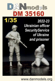 Фігурки, солдатики Фигурки, солдатики ^/--/^ Danmodel 35160 - 2022 2023 Україна. Вiйна з мордором. Український офіцер СБУ і полонений орк. 1/35 ^_^^^ Danmodel 35160 - 2022 2023 Украина. Война с мордором. Украинский офицер СБУ и пленный орк. 1/35 - фото фото фото