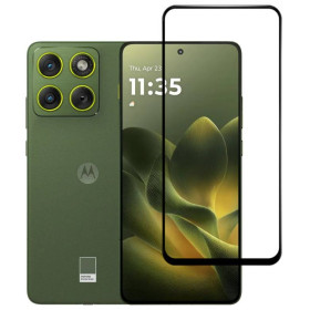 Чохли, бампера Чехлы, бампера ^/--/^ Захисне скло LUX для Motorola Edge 70 повна проклейка чорний ^_^^^ Защитное стекло LUX для Motorola Edge 70 полная проклейка черный - фото фото фото