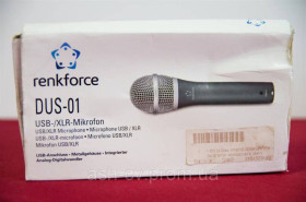 Навушники Наушники ^/--/^ Професійний, конденсаторний, мікрофон, Renkforce, DUS-01, USB, XLR, для комп&amp;#039;ютера ^_^^^ Профессиональный, конденсаторный, микрофон, Renkforce, DUS-01, USB, XLR, для компьютера - фото фото фото