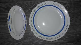 Статуетки, Скульптури, Фігурки, Фарфор Статуэтки, Скульптуры, Фигурки, Фарфор ^/--/^ Блюдо большое 29.5 /--/ см СССР Коростень УДР 2 шт ^_^^^ Блюдо велике 29.5 /--/ см СРСР Коростень УДР 2 шт - фото фото фото