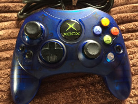 Диски з відеоіграми Диски с видеоиграми ^/--/^ Джойстик XBox Original Transparent Blue Оригiнал ^_^^^ XBox Original Transparent Blue Оригінал - фото фото фото