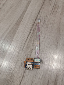 Інші комплектуючі Другие комплектующие ^/--/^ Плата USB з шлейфом для ноутбука Dell Inspiron 15 3521 ^_^^^ Плата USB с шлейфом для ноутбука Dell Inspiron 15 3521 - фото фото фото