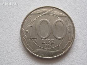 Італія і Ватикан Италия и Ватикан ^/--/^ Италия 100 лир 1996 года #21080 ^_^^^ Італія 100 лір 1996 року #21080 - фото фото фото