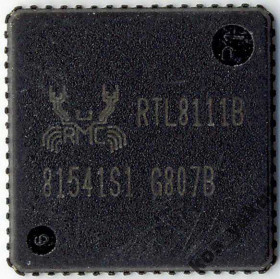 Інші комплектуючі Другие комплектующие ^/--/^ чип Lan, Realtek RTL /--/ 8111 /--/ B, QFN /--/ 64 ^_^^^ чіп Lan, Realtek RTL /--/ 8111 /--/ B, QFN /--/ 64 - фото фото фото
