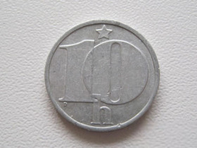 Чехословаччина Чехословакия ^/--/^ Чехословакия 10 геллеров 1986 года 25098 ^_^^^ Чехословаччина 10 геллерів 1986 року 25098 - фото фото фото