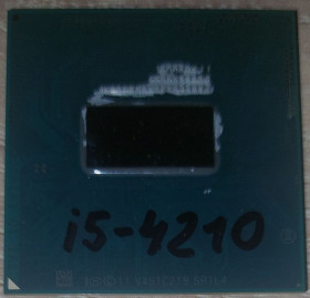 Процесори Процессоры ^/--/^ Б/В Процесор для ноутбука Intel Core i /--/ 5-4210 /--/ M  (3 /--/ M Cache, up to 3.20 GHz)Socket FCPGA /--/ 946 ^_^^^ Б/В Процессор для ноутбука Intel Core i /--/ 5-4210 /--/ M (3 /--/ M Cache, up to 3.20 GHz)Socket FCPGA /--/ 946 - фото фото фото