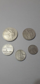 - - ^/--/^ монеты ссср,набор юбилейных монет 50 лет советов ^_^^^ монети СРСР, набір ювілейних монет 50 років порад - фото фото фото