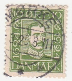 Скандинавія Скандинавия ^/--/^ Дания 1924 г..№ 133 гашеная ^_^^^ Данія 1924 р. No 133 гашена - фото фото фото