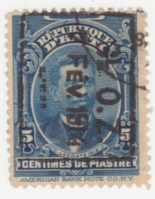 Північна Америка Северная Америка ^/--/^ Гаити 1912 г. №  134 гашеная ^_^^^ Гаїті 1912 р. No 134 гашена - фото фото фото