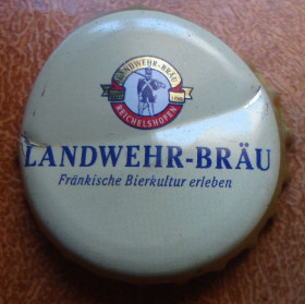 Пробки, кришки Пробки, крышки ^/--/^ Пивные пробка Landwehr-Bräu  Германия ^_^^^ Пивні пробка Landwehr-Bräu Німеччина - фото фото фото