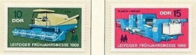 Інше Другое ^/--/^ ГДР Ярмарка в Лейпциге Комбайн Печатный станок 1969 ^_^^^ НДР Ярмарка в Лейпцигу Комбайн Друкований верстат 1969 - фото фото фото