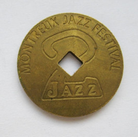 Інше Другое ^/--/^ ЖЕТОН = 2 Jazz - Montreux Jazz Festival = Жетон джазового фестивалю в Монтре - ШВЕЙЦАРІЯ ^_^^^ ЖЕТОН = 2 Jazz - Montreux Jazz Festival = Жетон джазового фестиваля в Монтре - ШВЕЙЦАРИЯ - фото фото фото