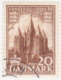 Балтійські країни Балтийские страны ^/--/^ Дания   1953 г. №  349 гашеная ^_^^^ Данія 1953 р. No 349 гашена - фото фото фото
