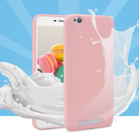 Чохли, бампера Чехлы, бампера ^/--/^ Чохол Xiaomi Redmi 4 /--/ A силікон soft touch бампер світло-рожевий ^_^^^ Чехол Xiaomi Redmi 4 /--/ A силикон soft touch бампер светло-розовый - фото фото фото