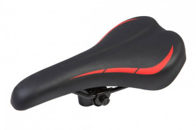 Сідла Седла ^/--/^ Сідло MTB YF-1135 чорно-червоне (SAD-501) ^_^^^ Седло MTB YF-1135 черно-красное (SAD-501) - фото фото фото