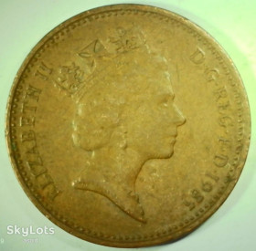 Єлизавета II (після ) Елизавета II (после ) ^/--/^ Великобритания 1 пенни, 1985 №141 ^_^^^ Велика Британія 1 пенні, 1985 No 141 - фото фото фото