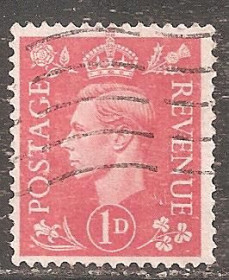 Великобританія Великобритания ^/--/^ Великобритания 1941 Sc.259 used ^_^^^ Велика Британія 1941 Sc.259 used - фото фото фото