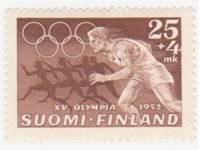 Скандинавія Скандинавия ^/--/^ Финляндия 1951 г. № 409 ** ^_^^^ Фінляндія 1951 No 409 ** - фото фото фото