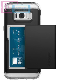 Чохли, бампера Чехлы, бампера ^/--/^ Защитный чехол бампер Spigen Crystal Wallet Case для Samsung Galaxy Note 8  (ST /--/ 062) с кредитницей-визитницей ^_^^^ Захисний чохол бампер Spigen Crystal Wallet Case для Samsung Galaxy Note 8 (ST /--/ 062) з кредитницею-візитницею - фото фото фото